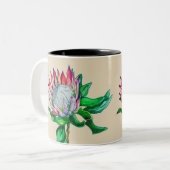 keiwit tweekleurige koffiemok (Voorkant links)