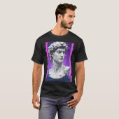 Keizer aangepaste zwarte t-shirt voor volwassenen (Voorkant volledig)