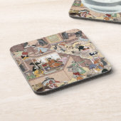 keizer Akbar (r.1556-1605) die het gebouw inspecte Drankjes Onderzetter (Linkerzijde)