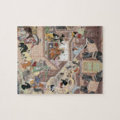 keizer Akbar (r.1556-1605) die het gebouw inspecte Legpuzzel (Horizontaal)