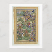 keizer Akbar (r.1556-1605) in de strijd tegen Sama Briefkaart (Voorkant)