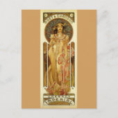 Keizer Champagne - Jugendstil Briefkaart (Voorkant)