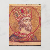 keizer Constantine I de Grote Briefkaart (Voorkant)