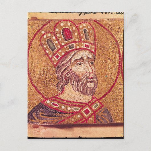 keizer Constantine I de Grote Briefkaart (Voorkant)