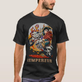 Keizer der Wielen: Napoleon Bonaparte's Fiets T-shirt (Voorkant)