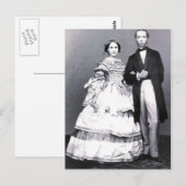 Keizer en keizerin van Mexico #022M Briefkaart (Voorkant / Achterkant)