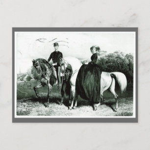 Keizer en keizerin van Oostenrijk rijden #012SS Briefkaart