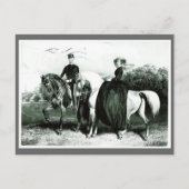 Keizer en keizerin van Oostenrijk rijden #012SS Briefkaart (Voorkant)