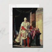 keizer Francis I van Oostenrijk, 19e eeuw Briefkaart (Voorkant / Achterkant)