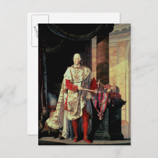 keizer Francis I van Oostenrijk, 19e eeuw Briefkaart (Voorkant / Achterkant)