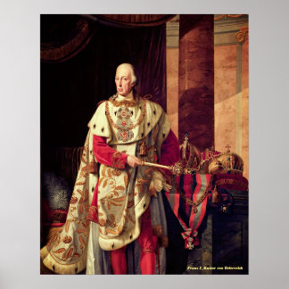 keizer Francis I van Oostenrijk Poster