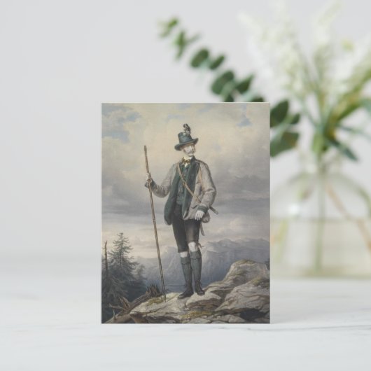 Keizer Frans Jozef van Oostenrijk Briefkaart (Staand voorkant)