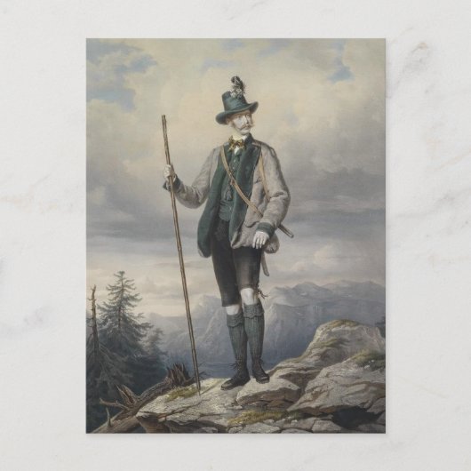 Keizer Frans Jozef van Oostenrijk Briefkaart (Voorkant)