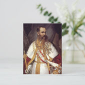 Keizer Frans Jozef van Oostenrijk Briefkaart (Staand voorkant)