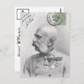 Keizer Frans Jozef van Oostenrijk Briefkaart (Voorkant / Achterkant)