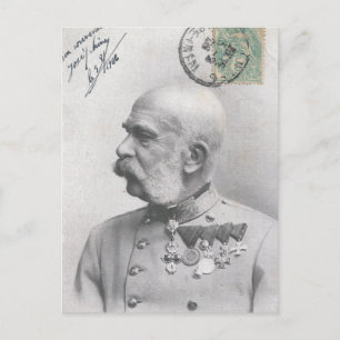 Keizer Frans Jozef van Oostenrijk Briefkaart