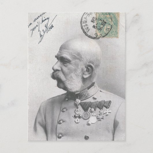 Keizer Frans Jozef van Oostenrijk Briefkaart (Voorkant)