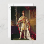 keizer Franz II van Oostenrijk Briefkaart (Voorkant / Achterkant)