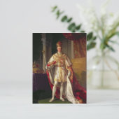 keizer Franz II van Oostenrijk Briefkaart (Staand voorkant)