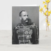 Keizer Franz Joseph I van Oostenrijk Kaart (Gele Bloem)