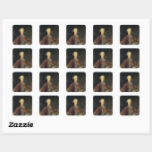 keizer Joseph II van Duitsland Vierkante Sticker (Vel)