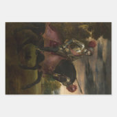 Keizer Karel V te paard (door Titiaan) Inpakpapier Vel (Voorkant 3)