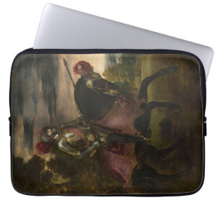 Keizer Karel V te paard (door Titiaan) Laptop Sleeve