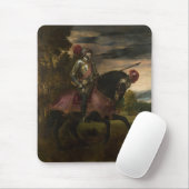 Keizer Karel V te paard (door Titiaan) Muismat (Met muis)