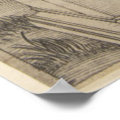 keizer Marcus Aurelius Illustratie Poster (Hoek)