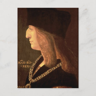 keizer Maximilian I van Duitsland, 1502 Briefkaart