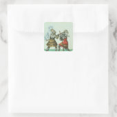 keizer Maximilian I van Duitsland Vierkante Sticker (Tas)