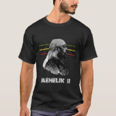Keizer Menelik II van Ethiopië T-shirt (Voorkant)