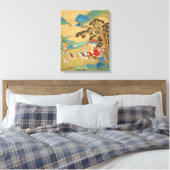 Keizer Mu Wang van de Chou-dynastie Canvas Afdruk (Insitu (Slaapkamer))