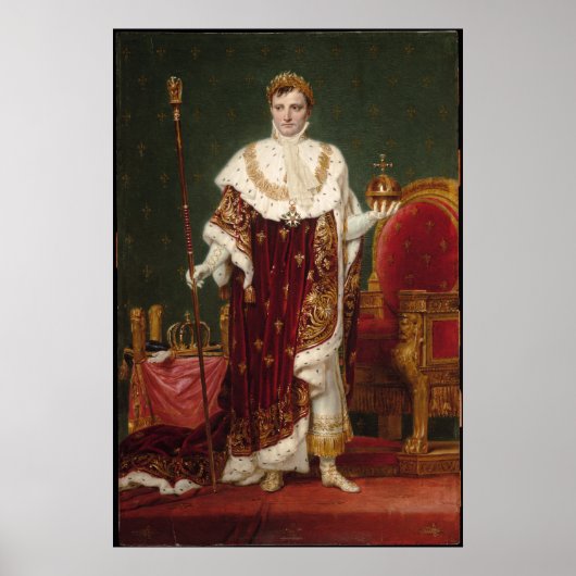 Keizer Napoleon I door David Poster (Voorkant)