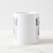 keizer Penguin Chicks on Ice in Antarctica Grote Koffiekop (Voorkant)