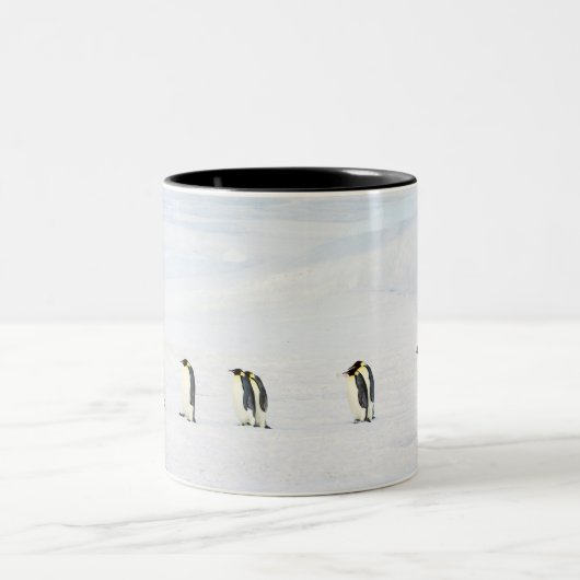 keizer Penguins op ijs - mok (Center)