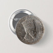 Keizer Selassie I Pin Ronde Button 5,7 Cm (Voorkant /achterkant)