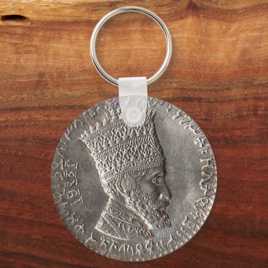 Keizer Selassie I Sleutelhanger (Voorkant)