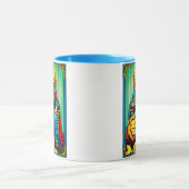 Keizer Tarot Kaart Art Mok (Midden)