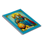 Keizer Tarot Kaart Art Notitieboek (Rechterzijde)