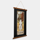 Keizer tarot kaart hangend wandkleed (Gebogen)