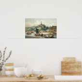 keizer van Chinese tuinen, keizerpaleis Poster (Keuken)