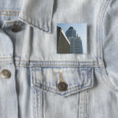 Keizer Wilhelm-herdenkings- of Gedaechtniskirche Vierkante Button 5,1 Cm (In situ)