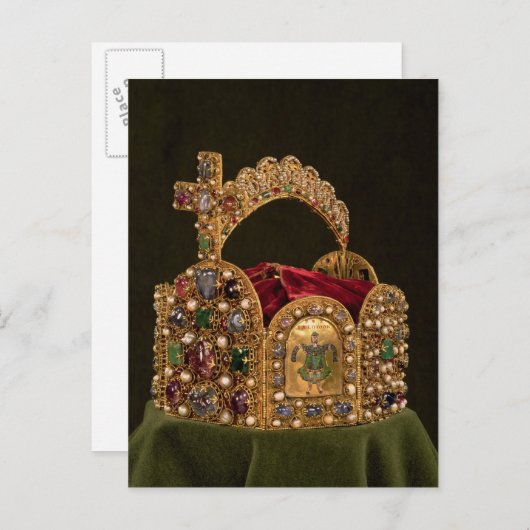 Keizerdie Kroon voor de kroning van Otto wordt Briefkaart (Voorkant / Achterkant)
