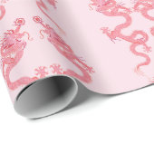 Keizerdraak in roze cadeaupapier (Rol Hoek)