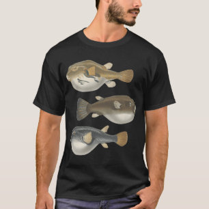 Keizerengel Saltwater rif aquarium vissen tan T-shirt