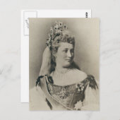 Keizerin Augusta Victoria van Duitsland #013D Briefkaart (Voorkant / Achterkant)