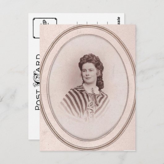 Keizerin Elisabeth Oostenrijk - Sissi, Sisi Briefk Briefkaart (Voorkant / Achterkant)