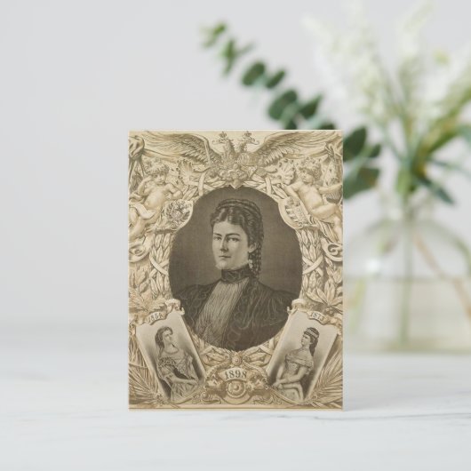 Keizerin Elisabeth Oostenrijk - Sissi, Sisi dood Briefkaart (Staand voorkant)