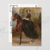Keizerin Elisabeth Oostenrijk, Sissi, Sisi sidesad Briefkaart (Voorkant / Achterkant)
